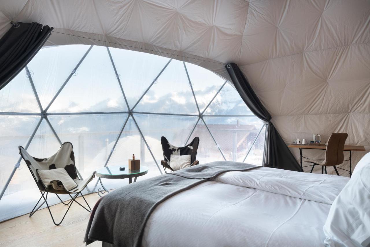 Hotel Whitepod Original Monthey Zewnętrze zdjęcie