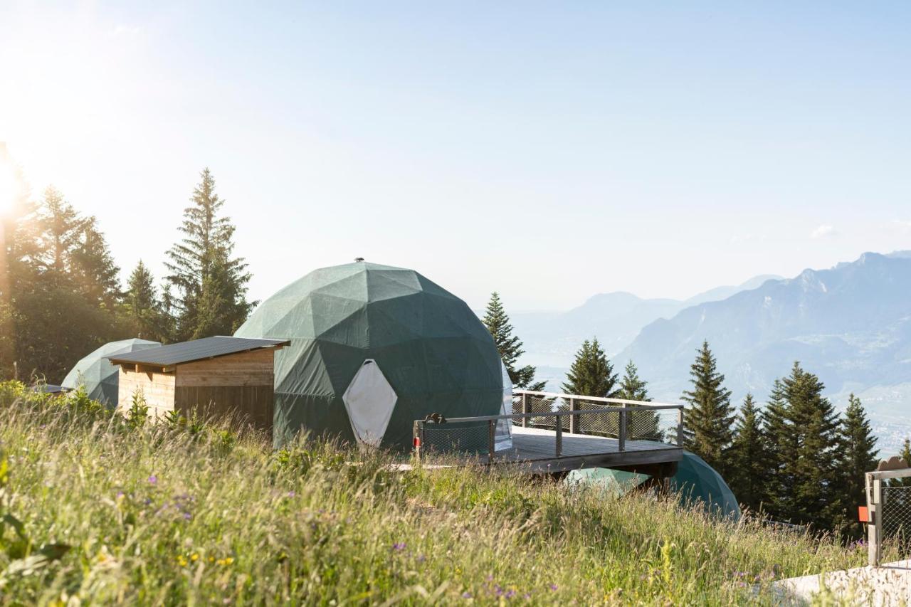 Hotel Whitepod Original Monthey Zewnętrze zdjęcie