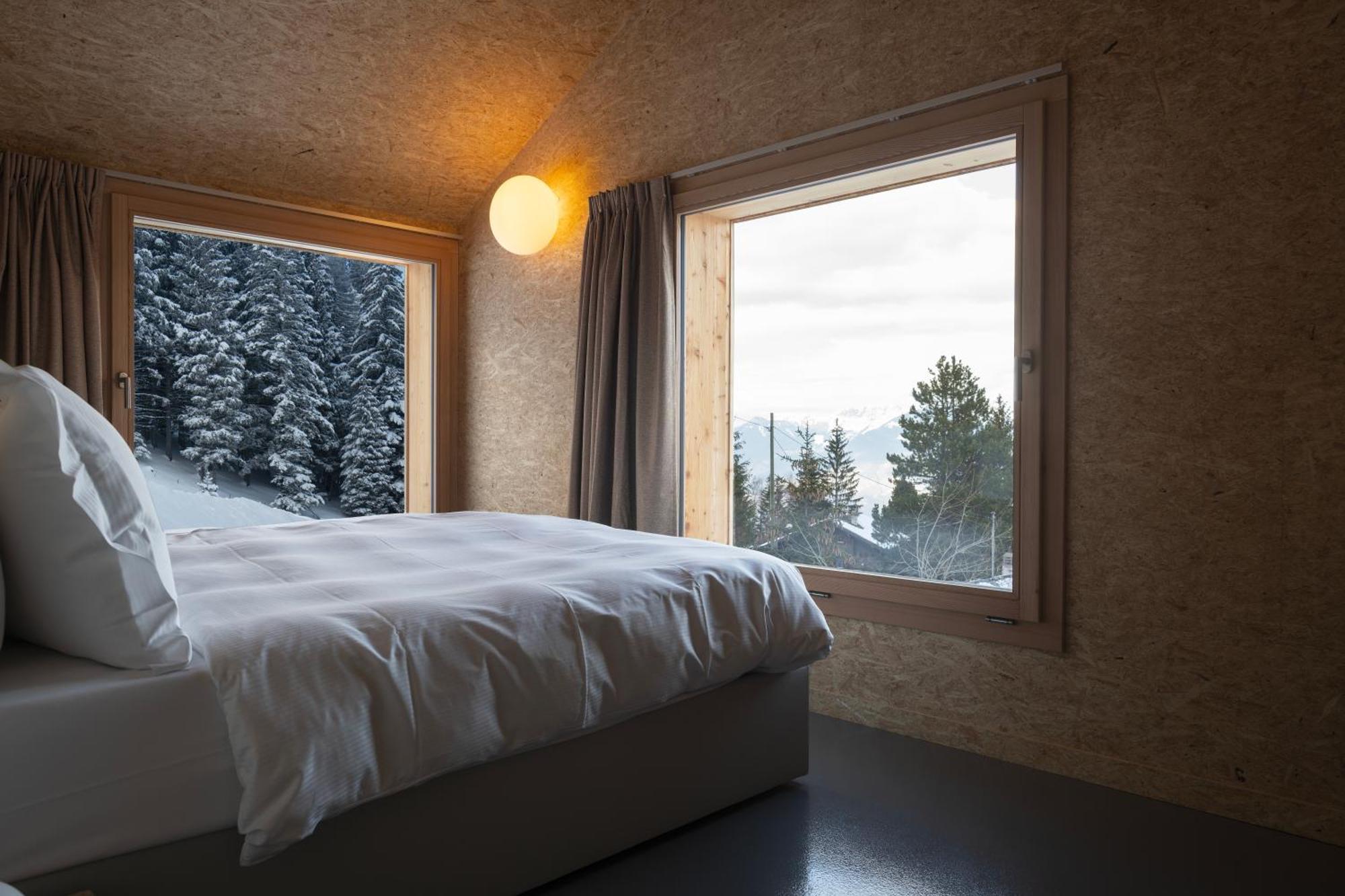Hotel Whitepod Original Monthey Zewnętrze zdjęcie