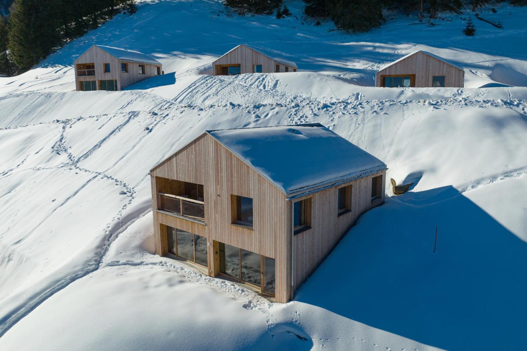 Hotel Whitepod Original Monthey Zewnętrze zdjęcie