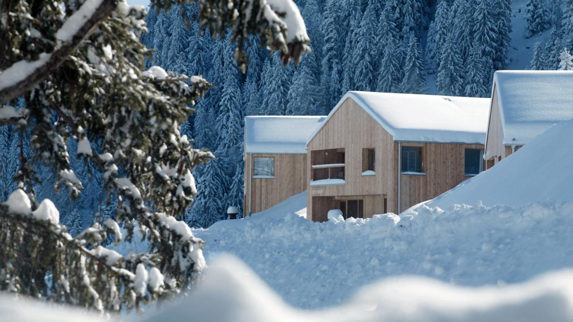 Hotel Whitepod Original Monthey Zewnętrze zdjęcie