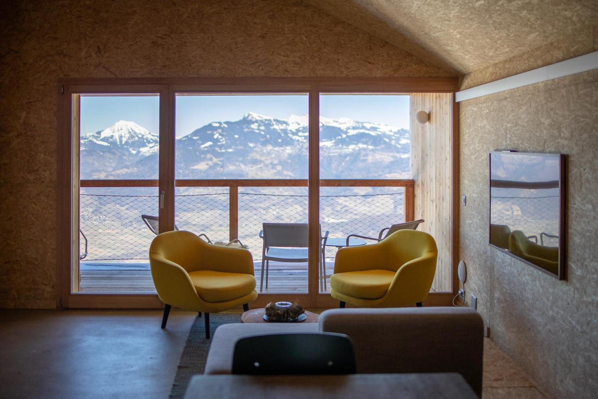 Hotel Whitepod Original Monthey Zewnętrze zdjęcie